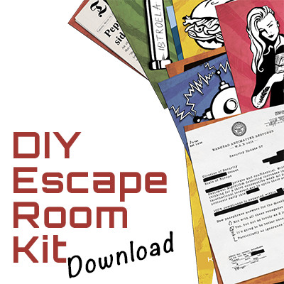 DIY Home Escape Room Download Print The Kit