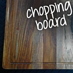 Stylish chopping board